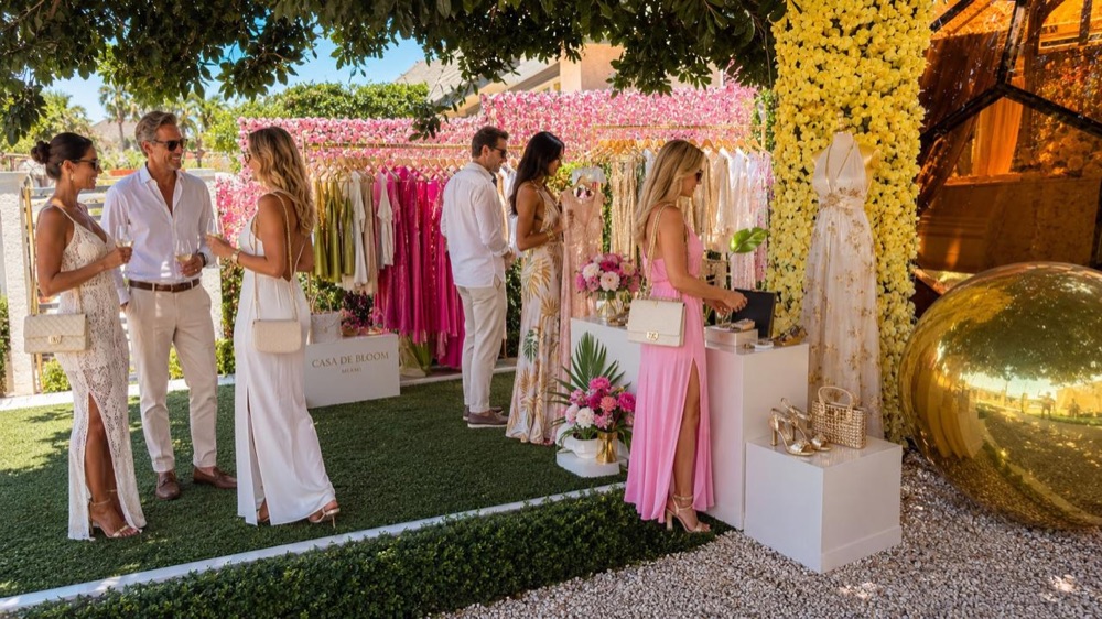 Guests browsing the boutique
