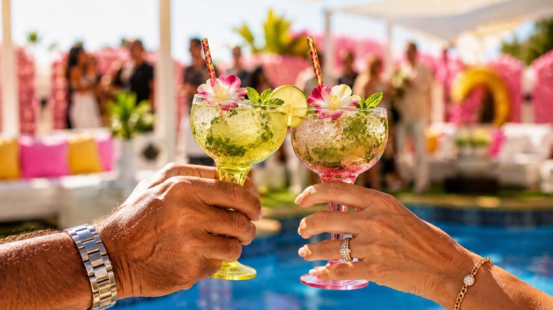 Mojitos and cocktails