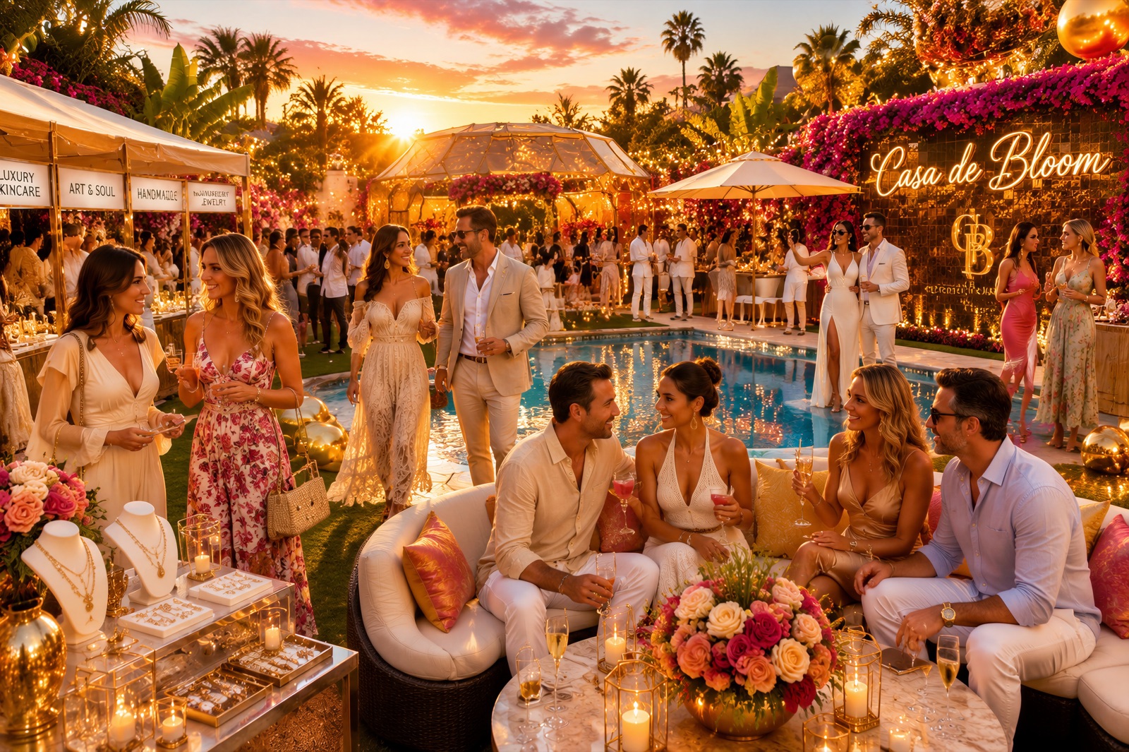 Casa de Bloom party
